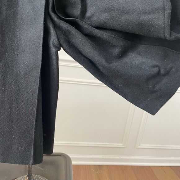 Vintage Early 60s Black Wool Coulottes XXS - Picture 6 of 8